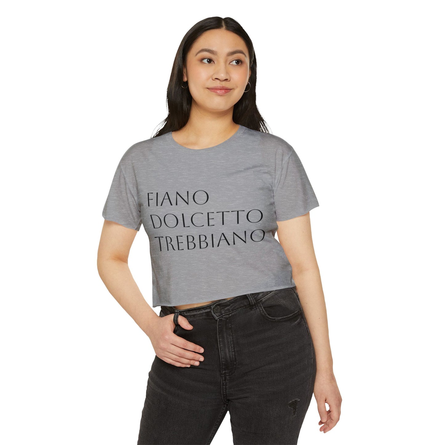 Fiano Dolcetto Trebbiano Crop Top