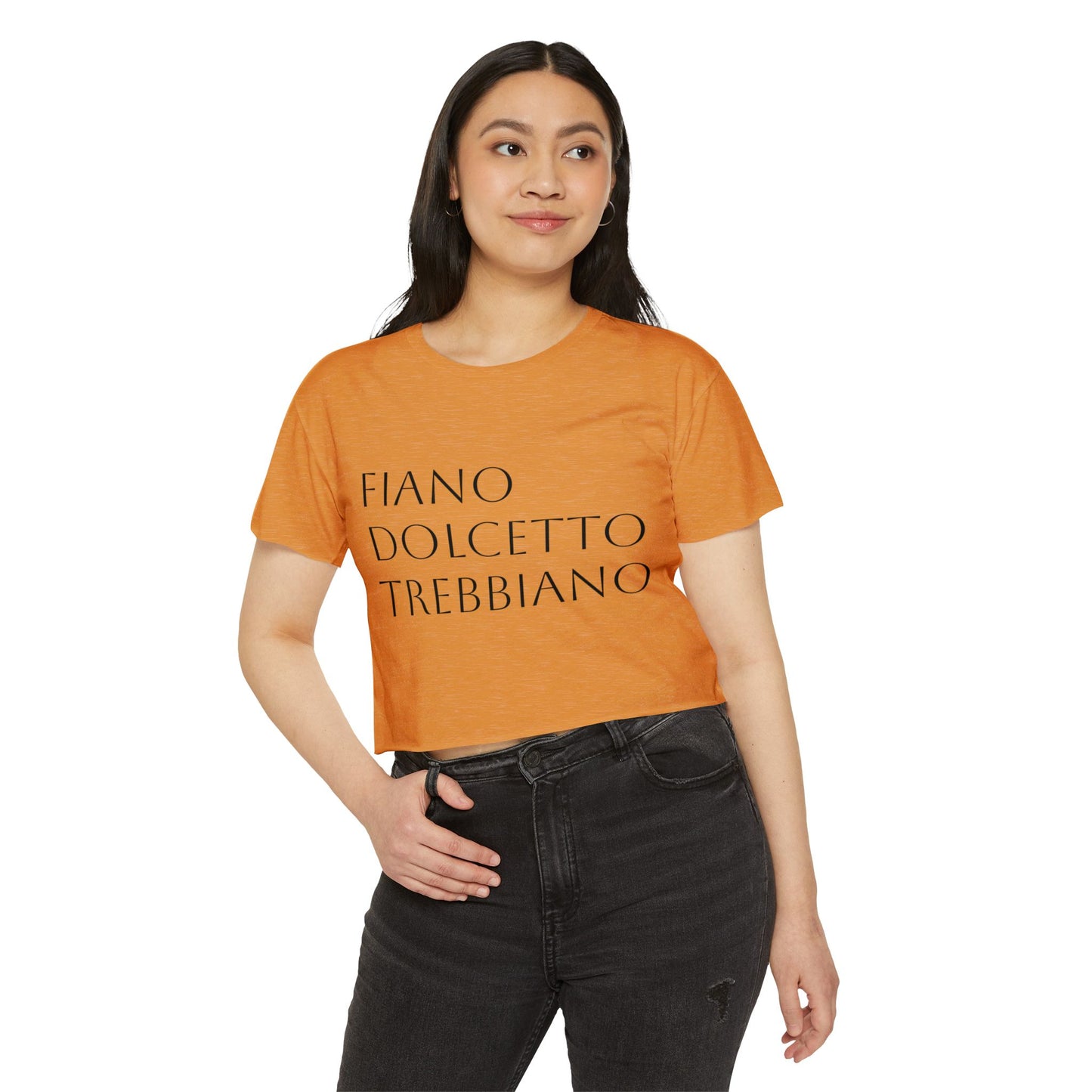 Fiano Dolcetto Trebbiano Crop Top