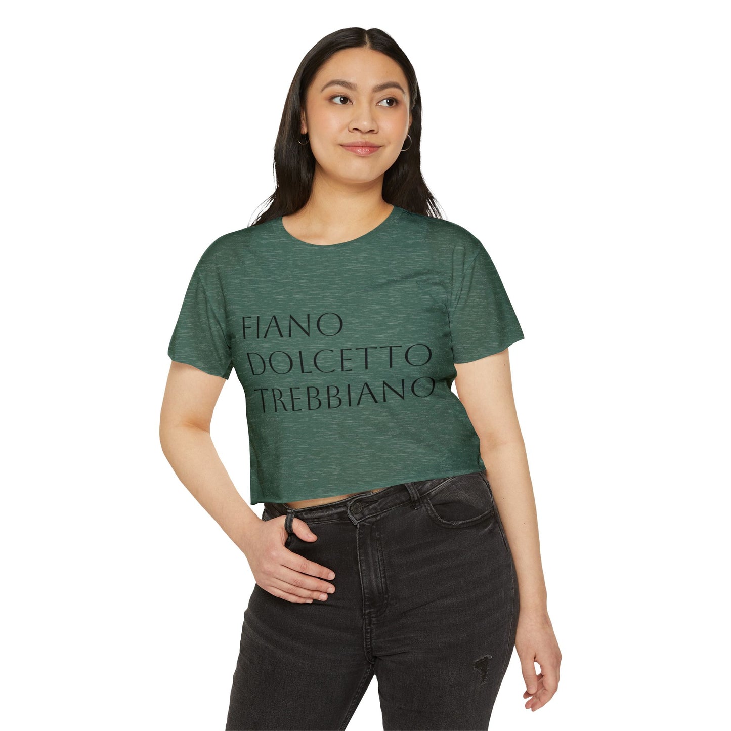 Fiano Dolcetto Trebbiano Crop Top