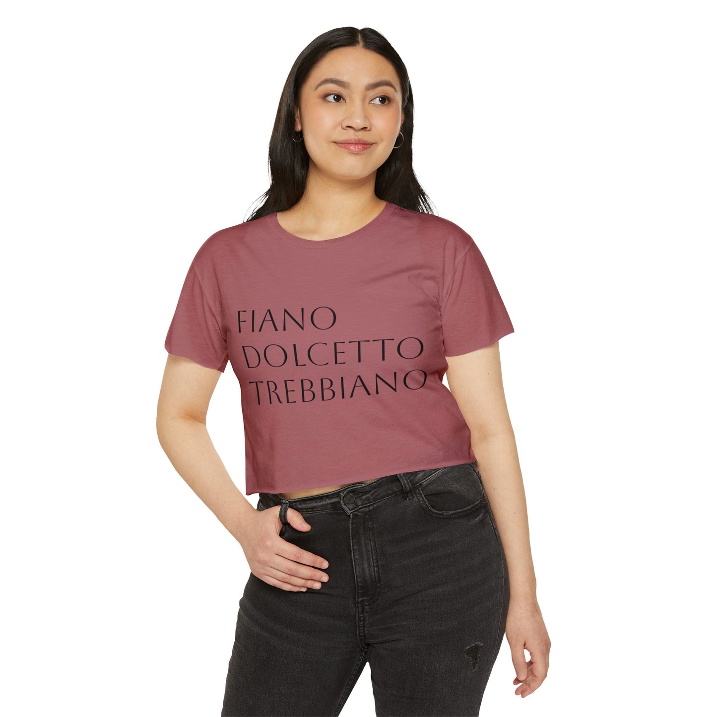 Fiano Dolcetto Trebbiano Crop Top