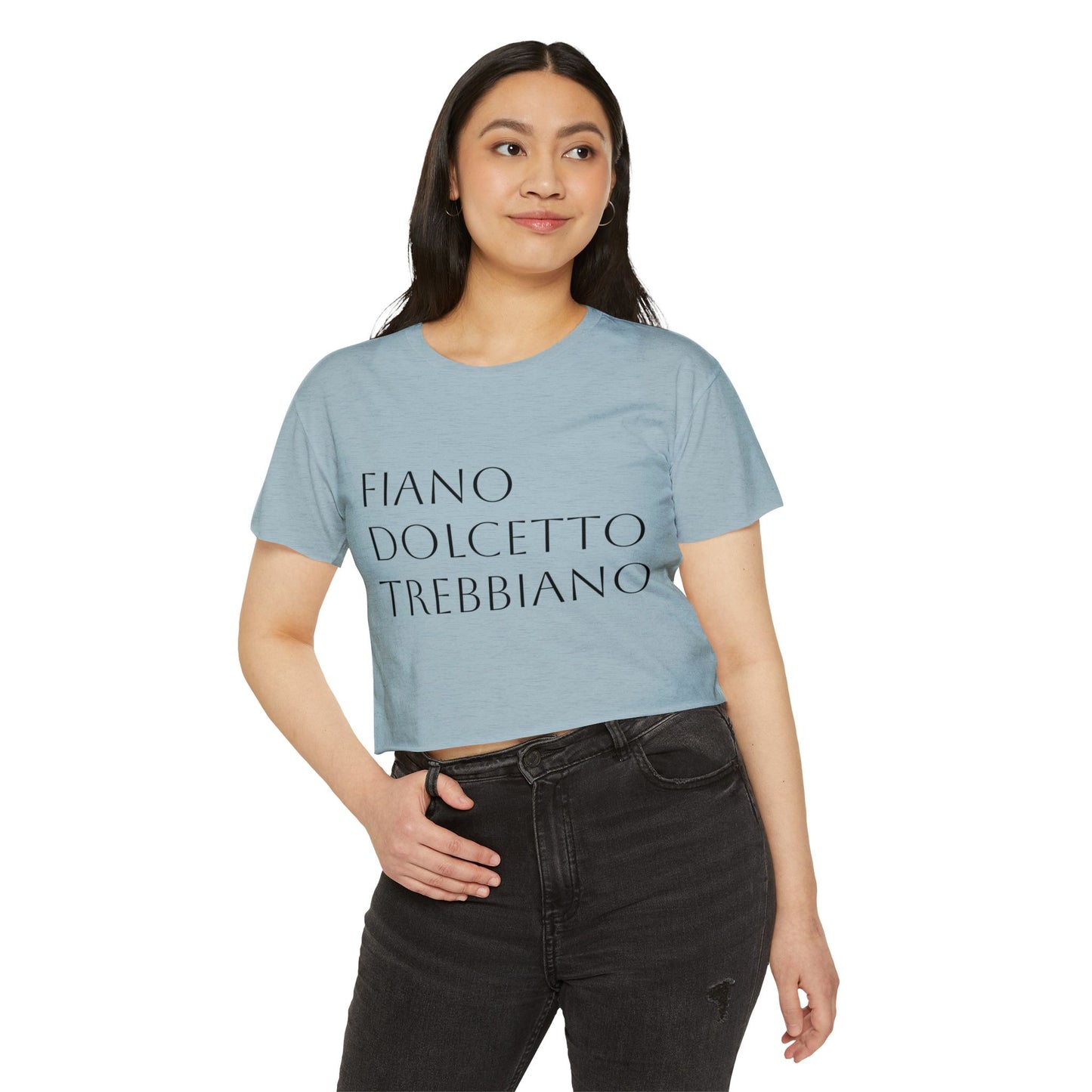Fiano Dolcetto Trebbiano Crop Top