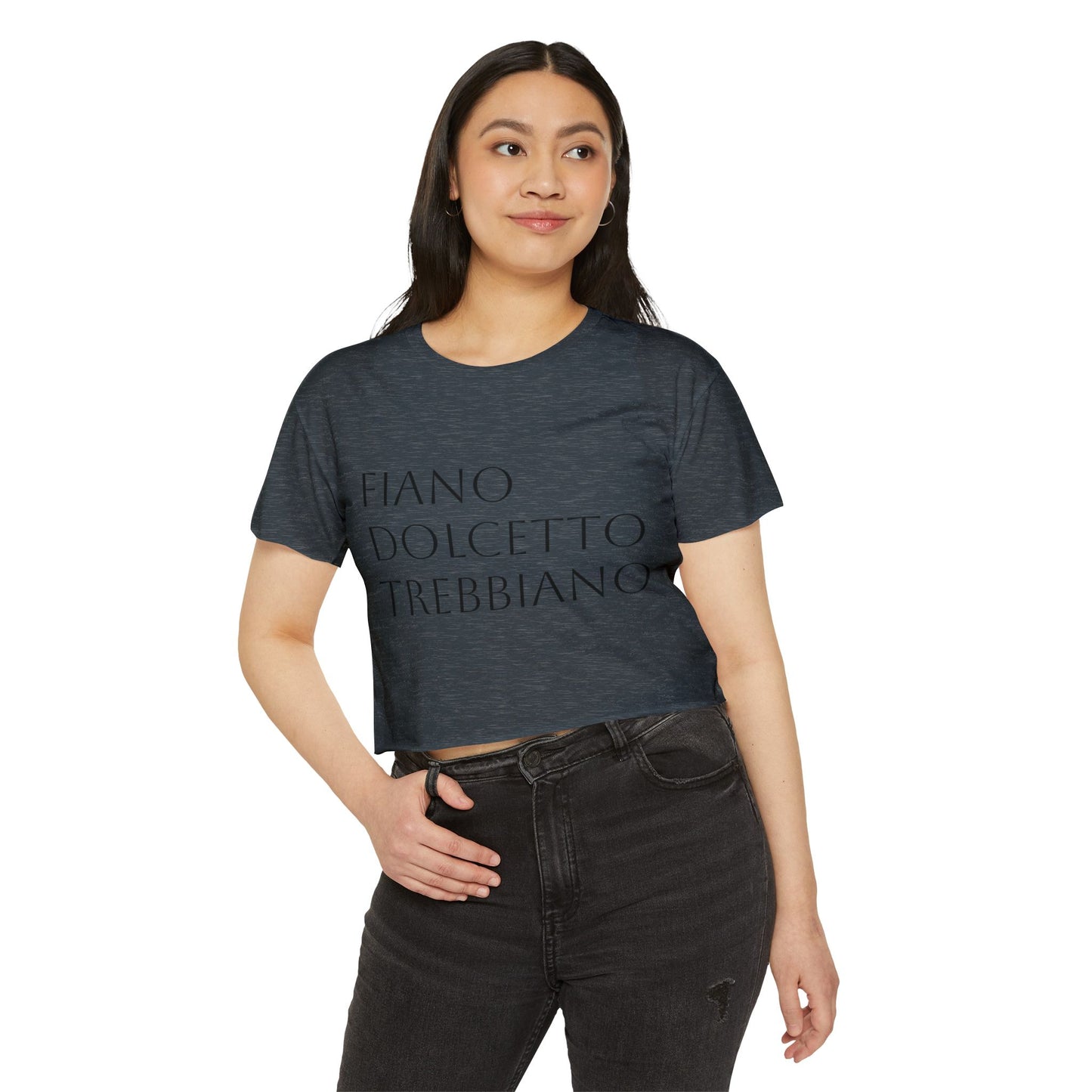 Fiano Dolcetto Trebbiano Crop Top