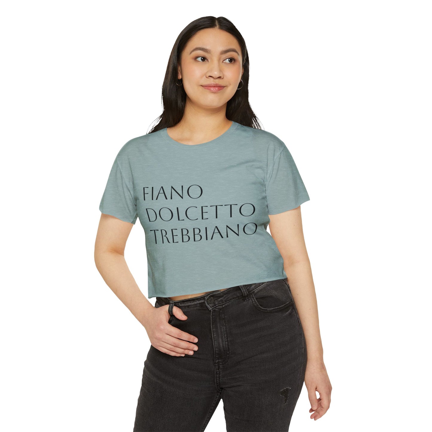 Fiano Dolcetto Trebbiano Crop Top